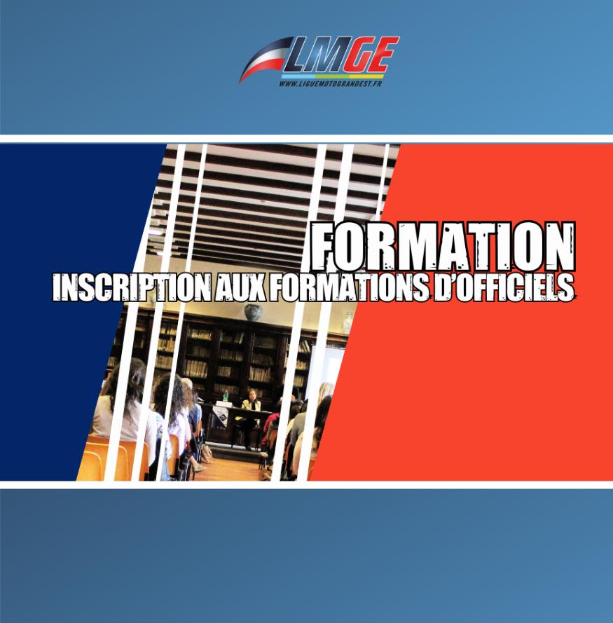 FORMATION – INSCRIPTION AUX FORMATIONS D’OFFICIELS